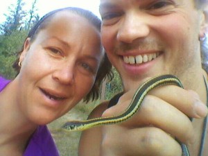 Snake selfie!